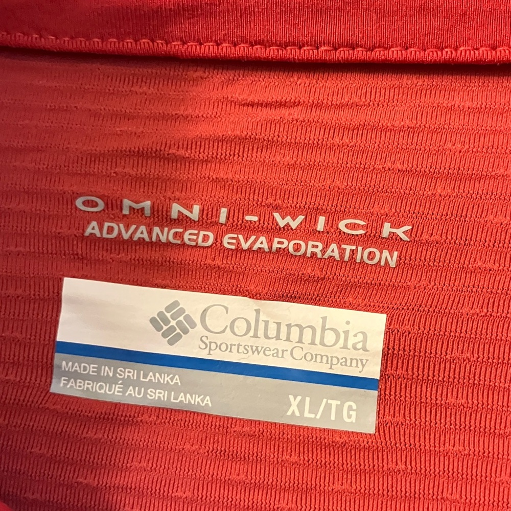 Columbia Scarlet Omni-Wick Top - Picture 2 of 5